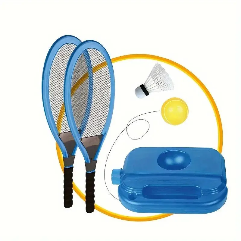 2-in-1 Badminton and Tennis Training Set