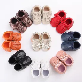 9 Colors New Arrival Fashion Fringe Baby Moccasins Soft Cloth Bottom Toddler Shoes The Factory Direct Wholesale Dropshipping