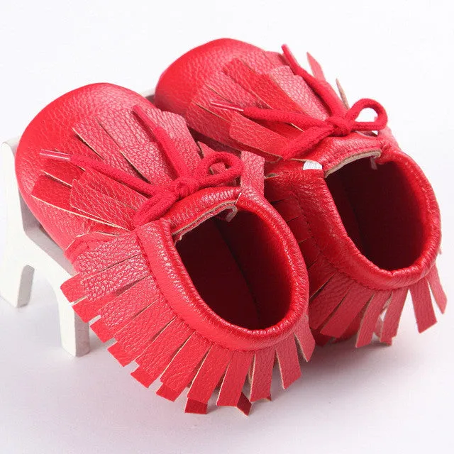 9 Colors New Arrival Fashion Fringe Baby Moccasins Soft Cloth Bottom Toddler Shoes The Factory Direct Wholesale Dropshipping