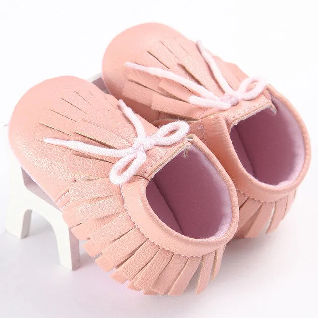 9 Colors New Arrival Fashion Fringe Baby Moccasins Soft Cloth Bottom Toddler Shoes The Factory Direct Wholesale Dropshipping