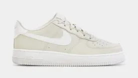 Air Force 1 Grade School Lifestyle Shoes (Beige)