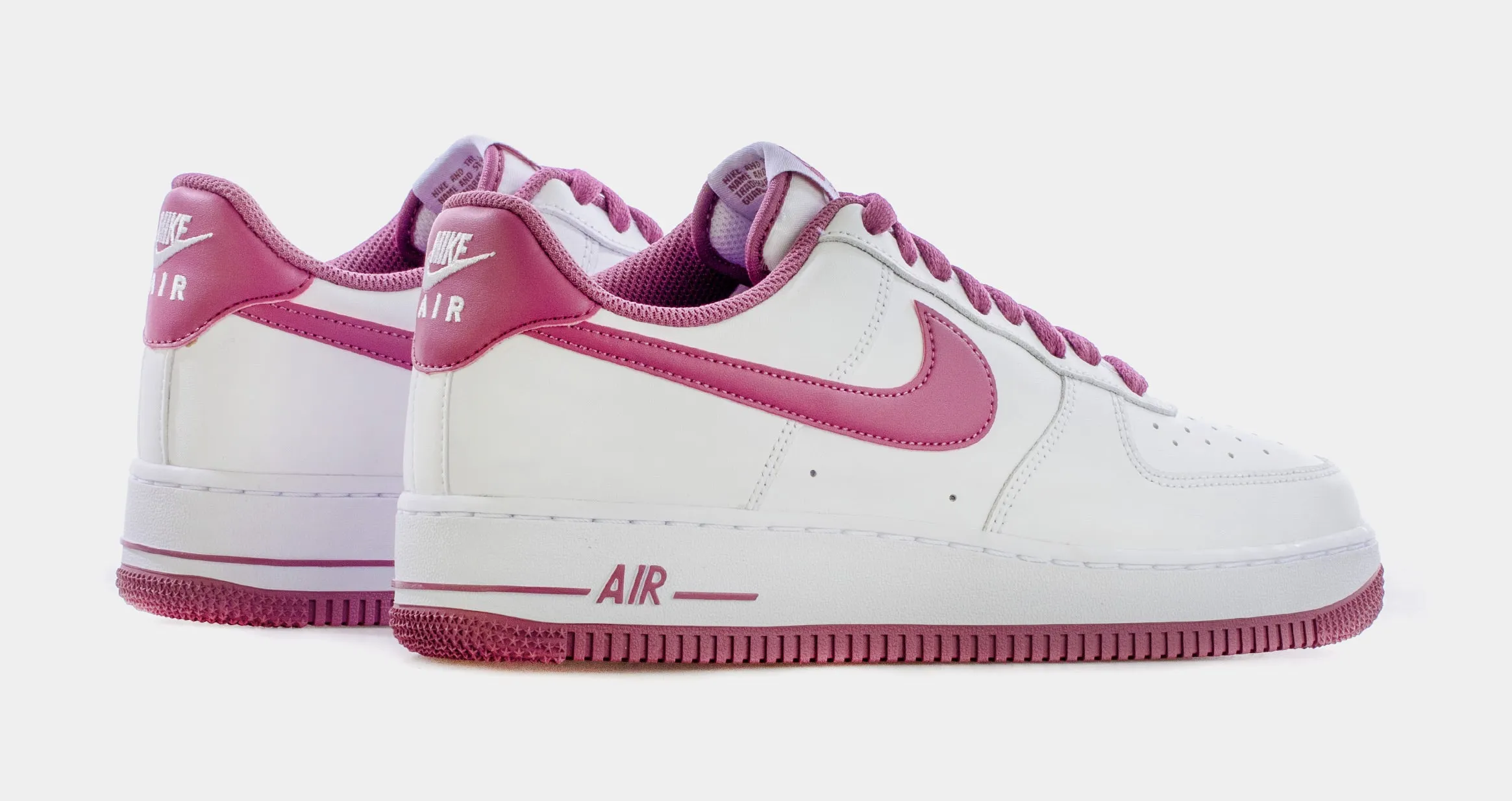 Air Force 1 Low Light Bordeaux Mens Lifestyle Shoes (White/Burgundy Red)