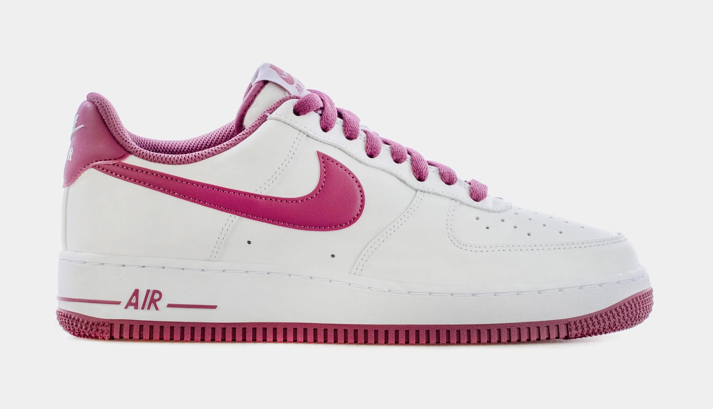 Air Force 1 Low Light Bordeaux Mens Lifestyle Shoes (White/Burgundy Red)