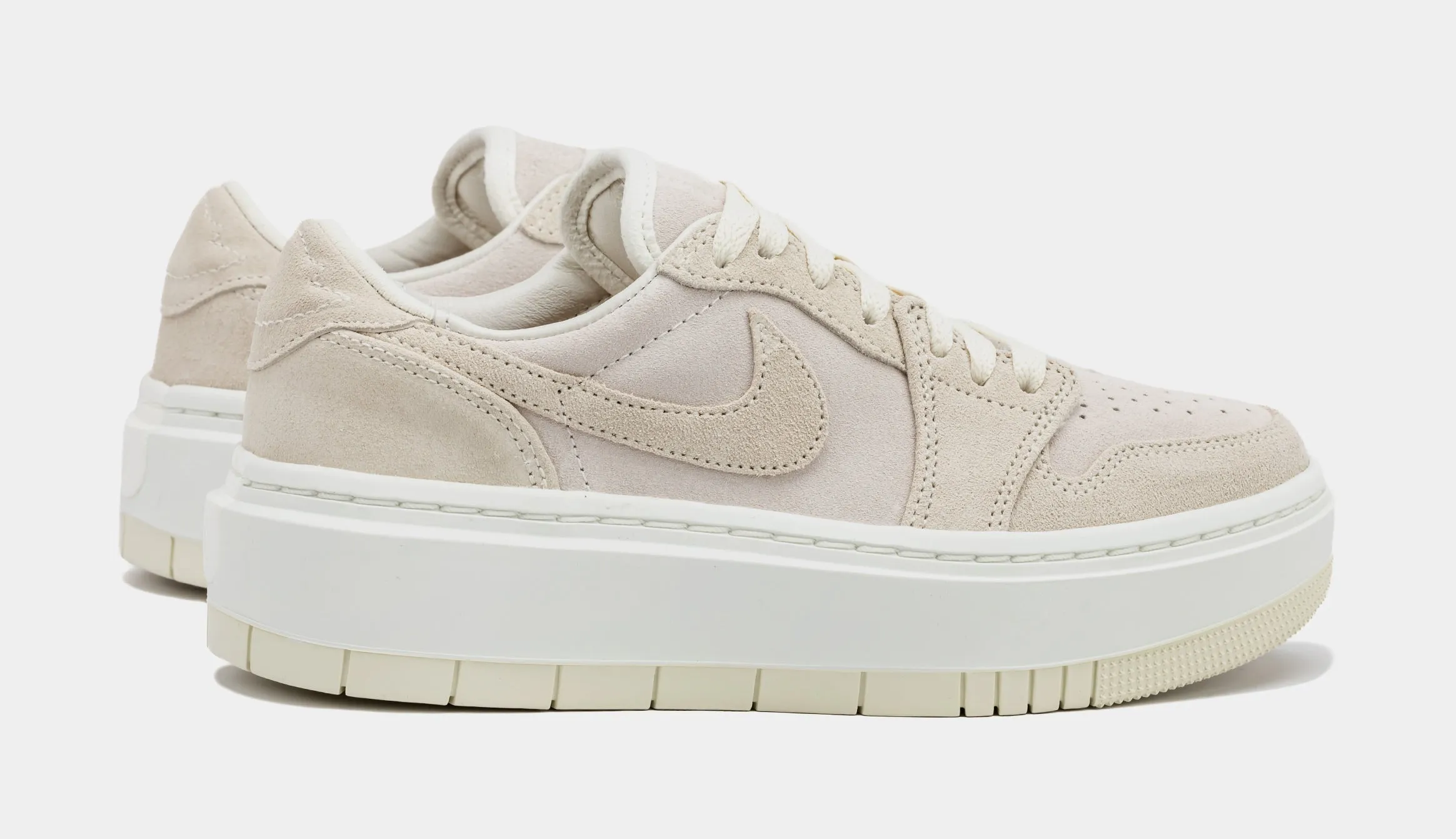 Air Jordan 1 Elevate Low Womens Lifestyle Shoes (Brown/Beige)