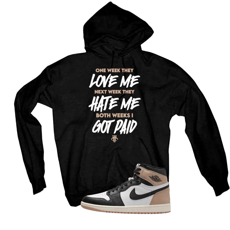 Air Jordan 1 High OG Latte Black T-Shirt (Paid)| illcurrency