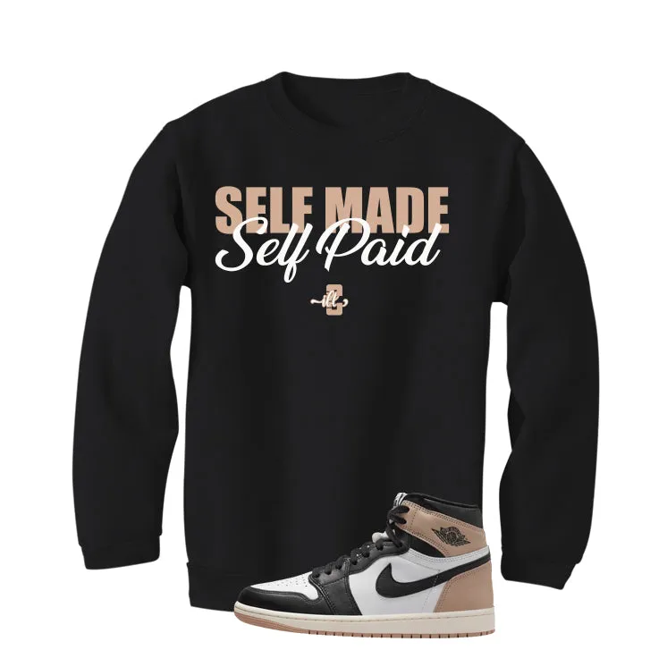 Air Jordan 1 High OG Latte Black T-Shirt (Self Made Self Paid)| illcurrency