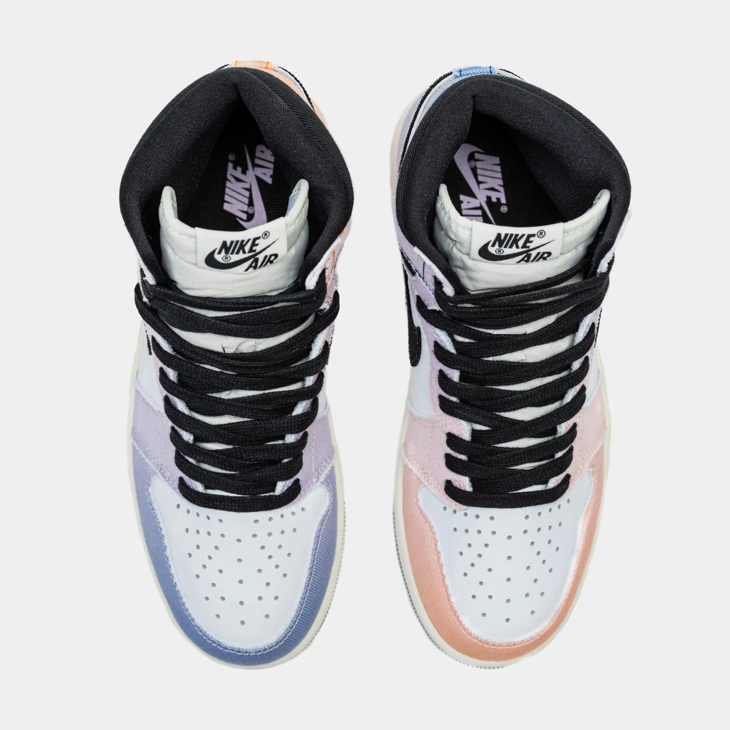 Air Jordan 1 High OG Skyline Mens Lifestyle Shoes (Orange/Purple)