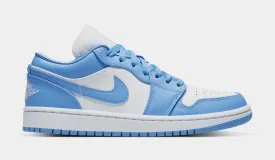 Air Jordan 1 Low UNC Womens Lifestyle Shoes (University Blue/White)