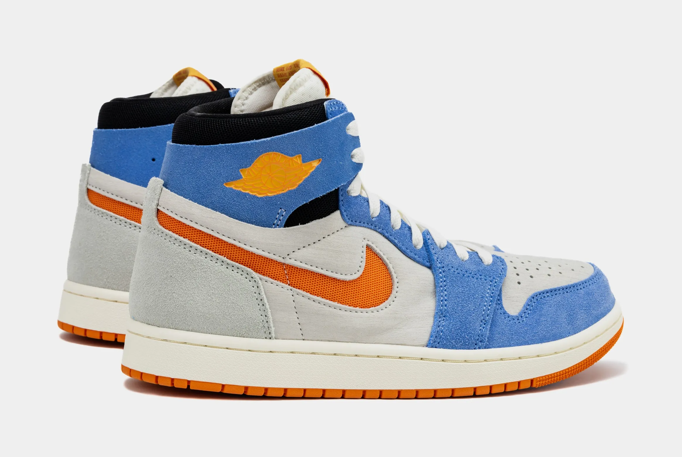 Air Jordan 1 Zoom CMFT 2 Royal Pulse Mens Basketball Lifestyle Shoes (Blue/Orange)