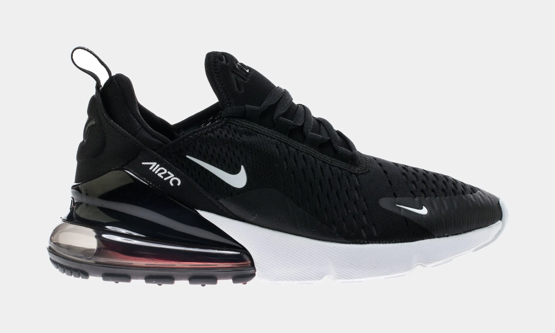 Air Max 270 Grade School Lifestyle Shoes (Black)