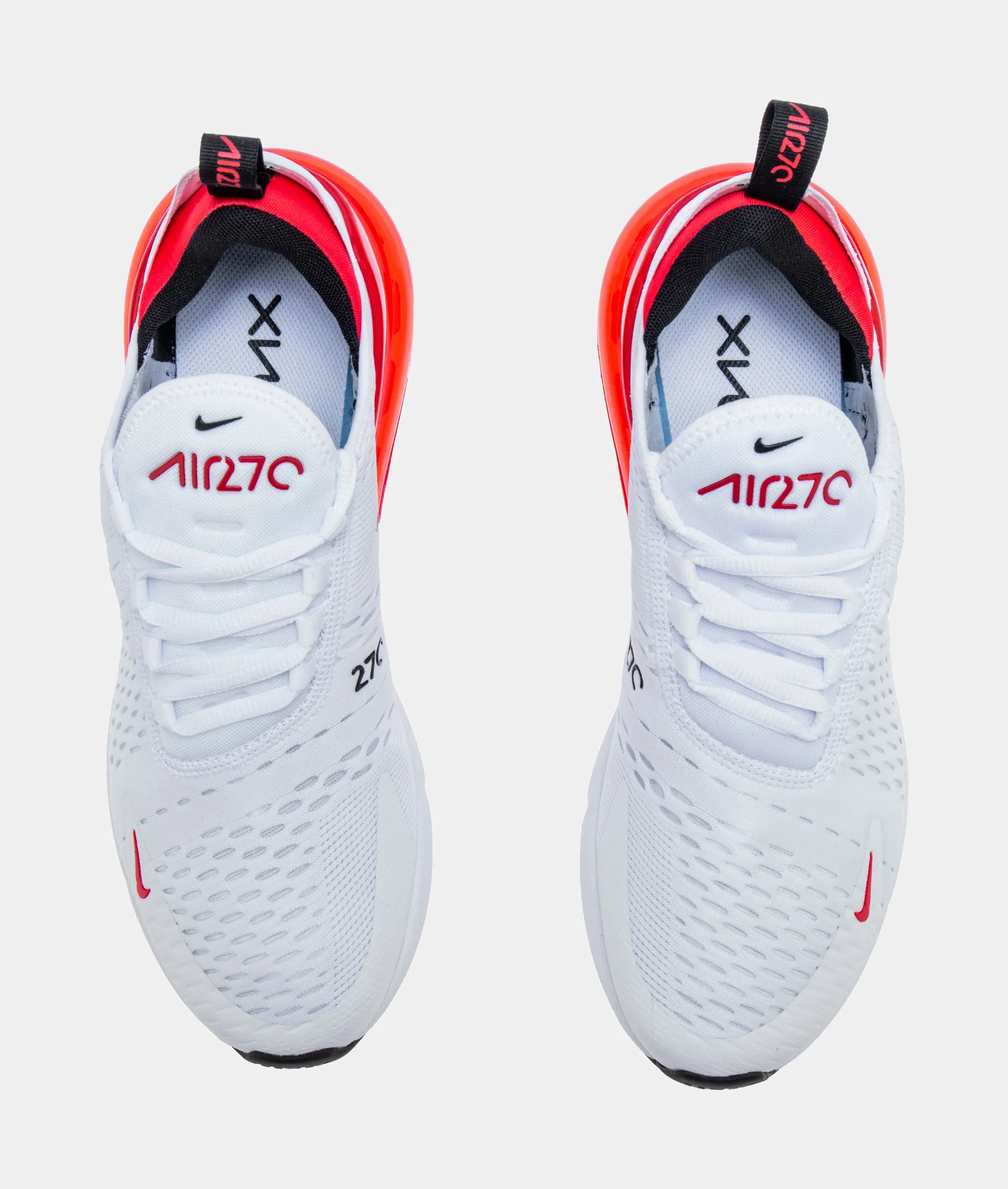 Air Max 270 University Red Mens Lifestyle Shoes (White/University Red)