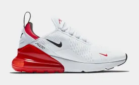 Air Max 270 University Red Mens Lifestyle Shoes (White/University Red)