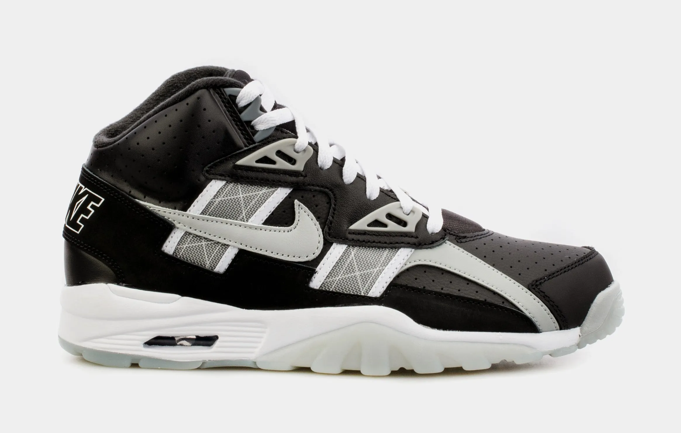 Air Trainer SC High Mens Basketball Shoes (Black/Grey)