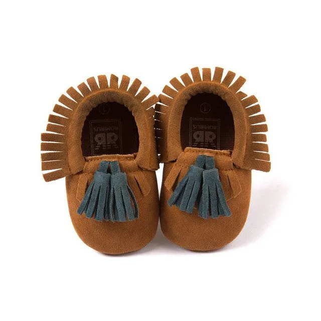 Baby Shoes Toddler Infant Unisex Boys Girls Soft PU Leather Tassel Moccasins Girls Baby Boy Shoes Girls Baby Boy Shoes