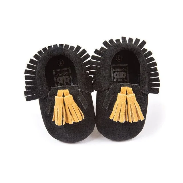 Baby Shoes Toddler Infant Unisex Boys Girls Soft PU Leather Tassel Moccasins Girls Baby Boy Shoes Girls Baby Boy Shoes