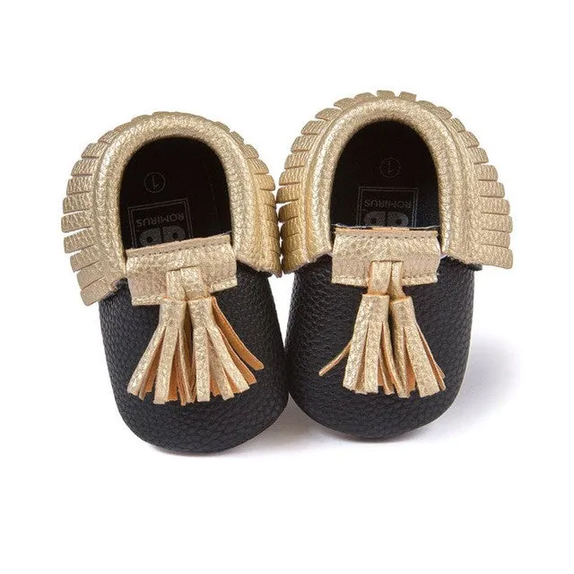 Baby Shoes Toddler Infant Unisex Boys Girls Soft PU Leather Tassel Moccasins Girls Baby Boy Shoes Girls Baby Boy Shoes