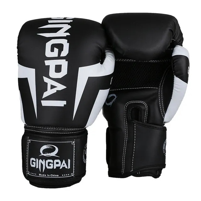 Boxing Gloves MMA Pro Training Fight Gloves for Men & Women