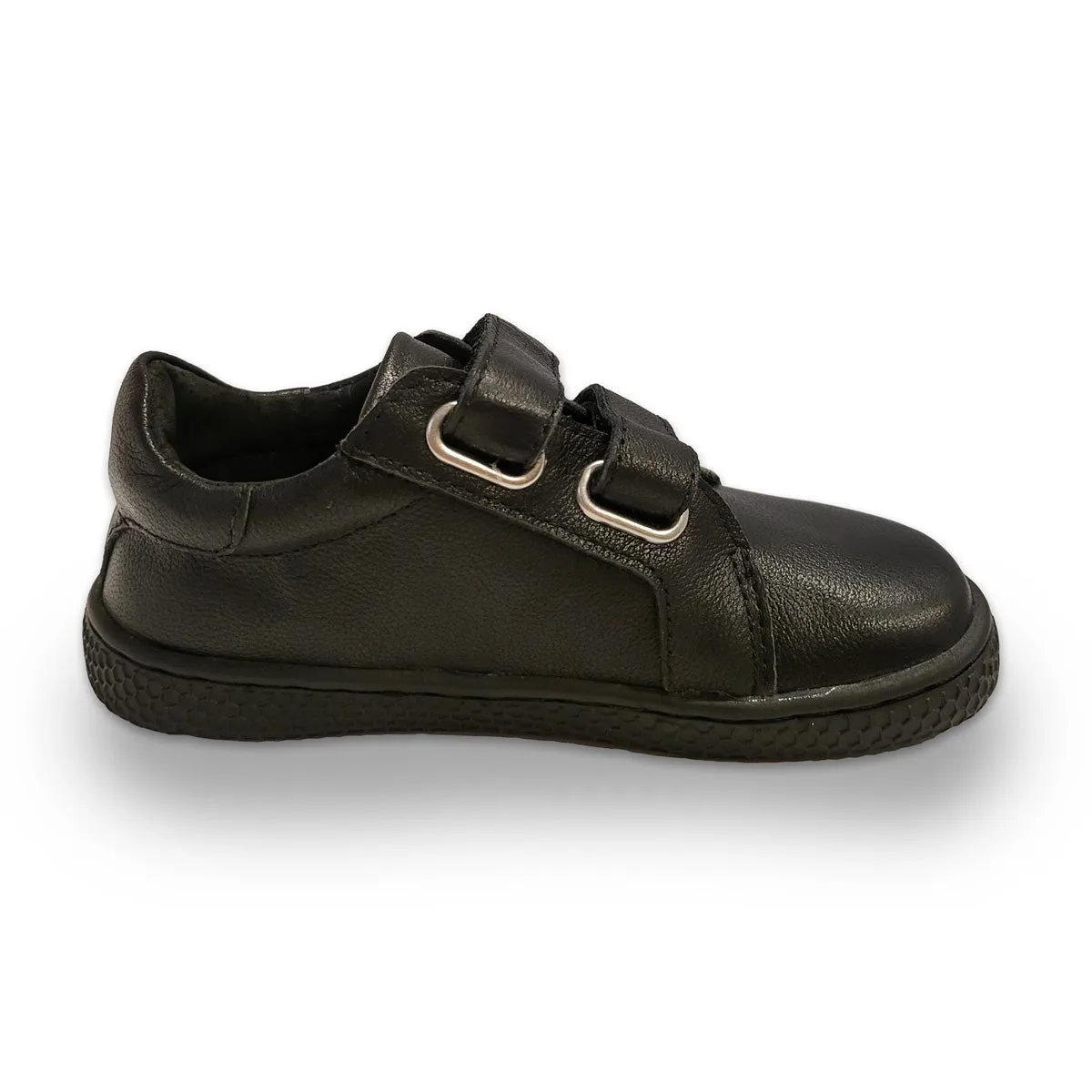 Bprimal Kids - Classic - Blackout (Leather) School Shoes