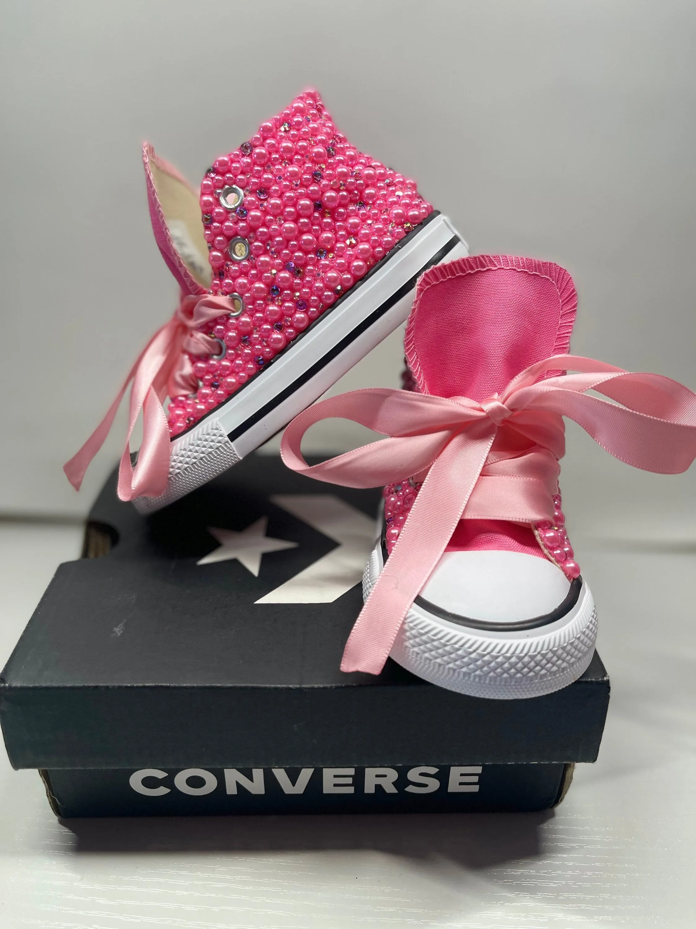 Bubblegum Pink Converse