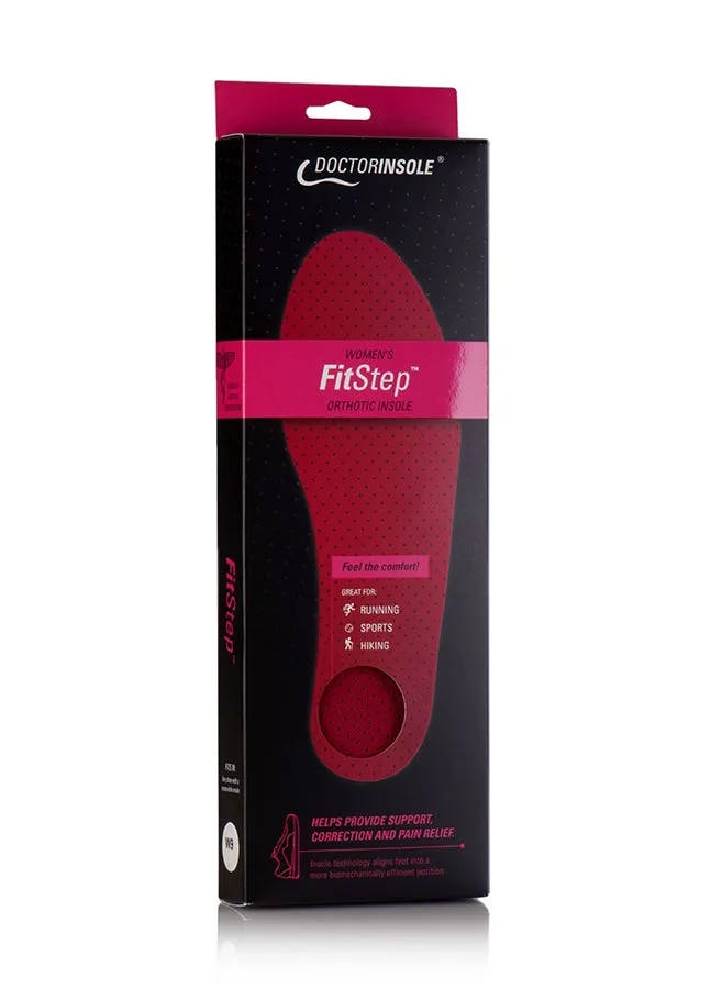 DoctorInsole FitStep Orthotic Insoles - Women's 14