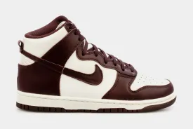 Dunk High Burgundy Crush Womens Lifestyle Shoes (White/Red)