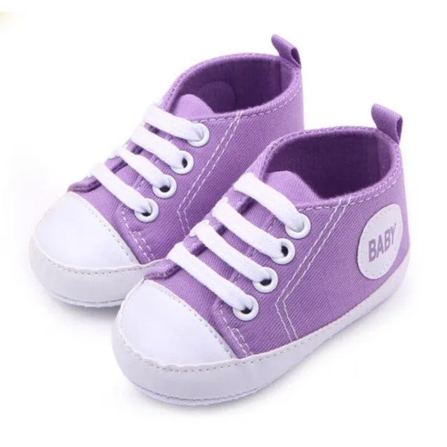 Infant Newborn Baby Boy Girl Kid Soft Sole Shoes Sneaker Newborn 0-12 Months