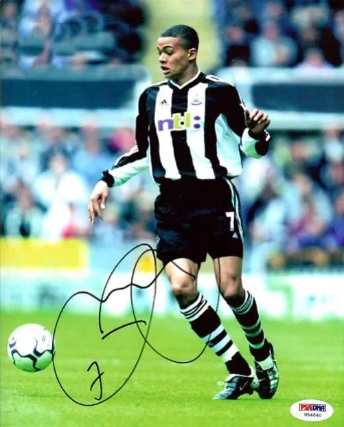 Jermaine Jenas Autographed 8x10 Photo PSA/DNA #U54840