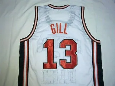 Kendall Gill Illinois Fighting Illinis College Basketball Throwback Jersey