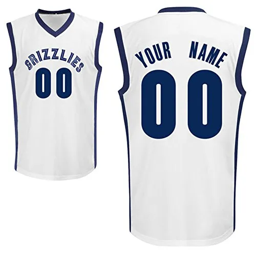 Memphis Grizzlies Customizable Pro Style Basketball Jersey