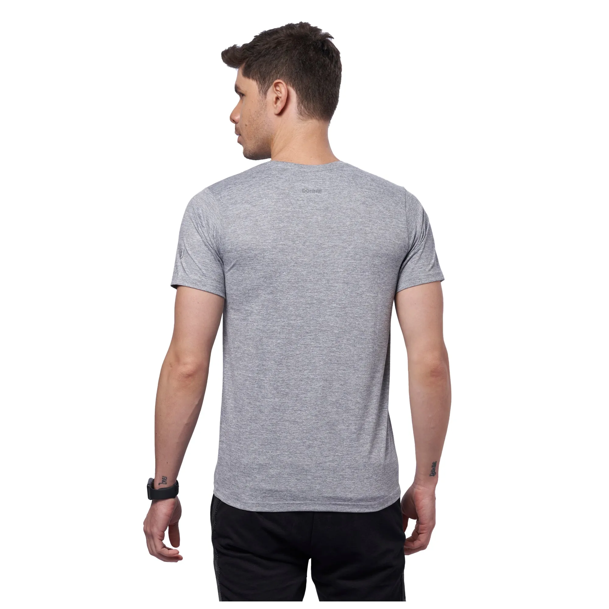 Men Chest Tape Training T-Shirt