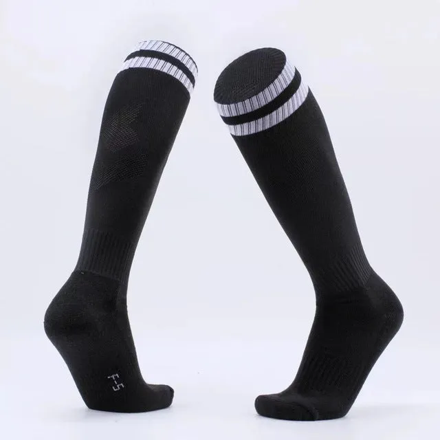 Men Women Soccer socks Leg Support  Sock Kids Youth Sports Running Football Cycling Socks