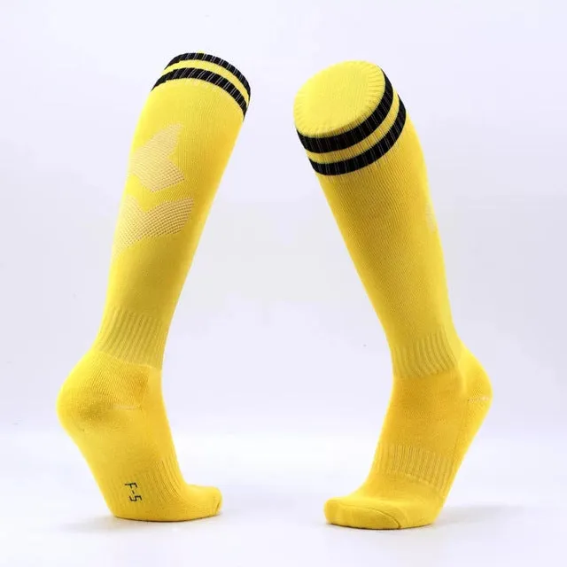 Men Women Soccer socks Leg Support  Sock Kids Youth Sports Running Football Cycling Socks