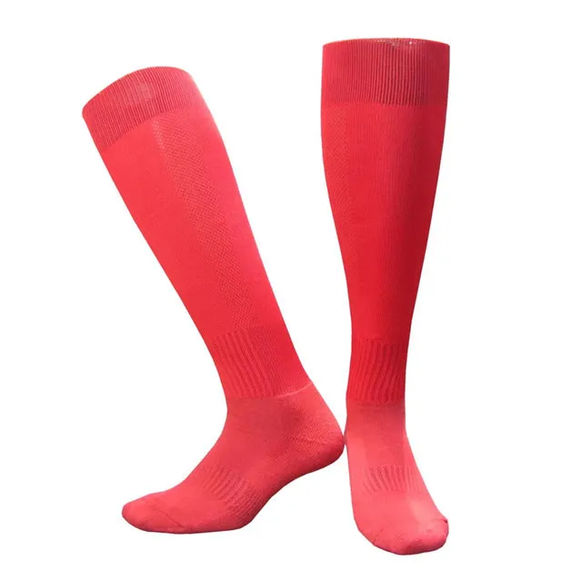 Men Women Soccer socks Leg Support  Sock Kids Youth Sports Running Football Cycling Socks