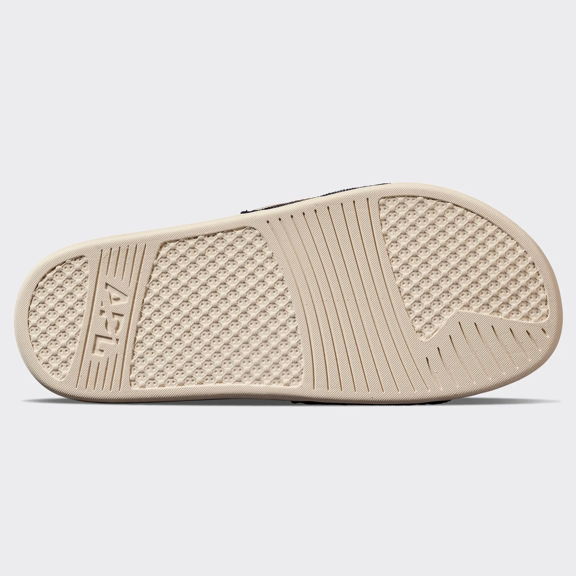 Men's Big Logo TechLoom Slide Alabaster / Tan / Navy