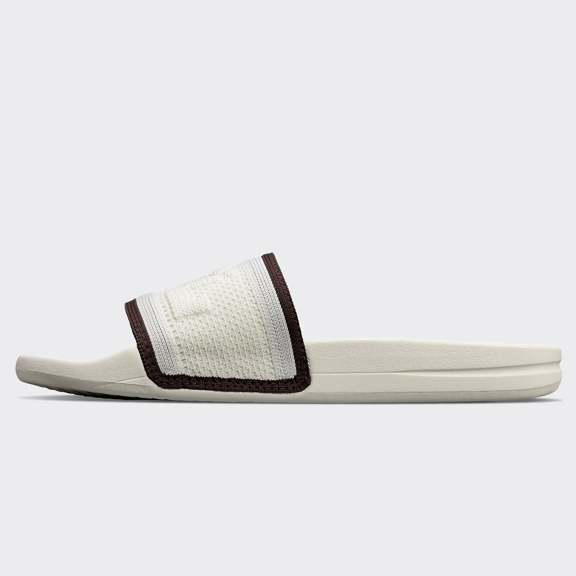 Men's Big Logo TechLoom Slide Ivory / Chocolate