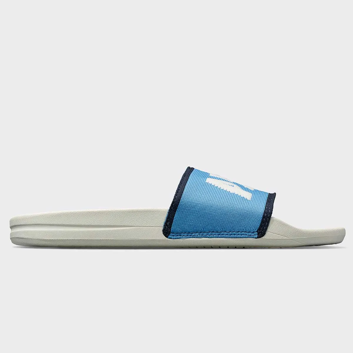 Men's Big Logo TechLoom Slide Ivory / Coastal Blue / Midnight