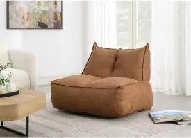 Modern Tan Bean Bag