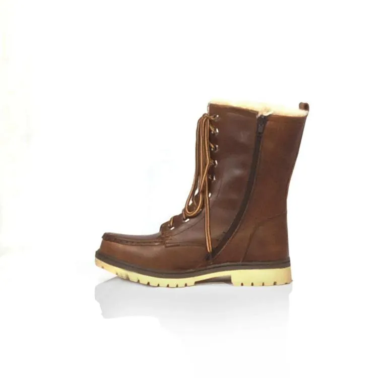 MUBO UGG Boots with TPR Sole - Brown