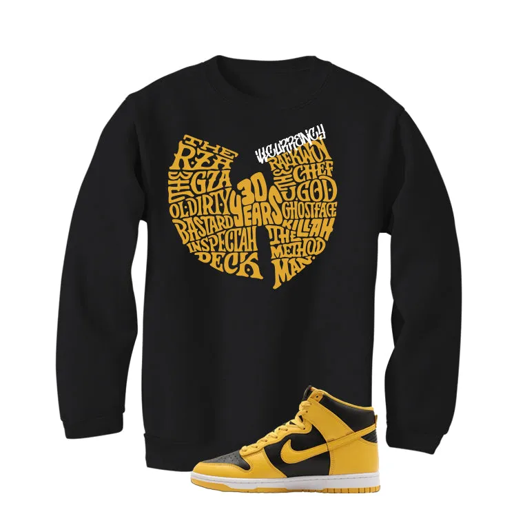 Nike Dunk High Wu-Tang Black T-Shirt (Wu tang)| illcurrency