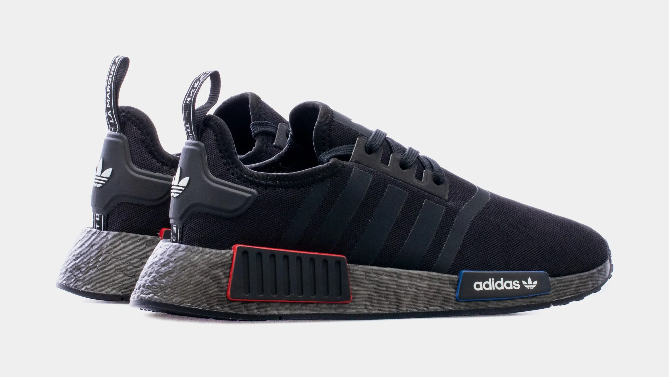 NMD R1 Grade School Lifestyle Shoes (Black)