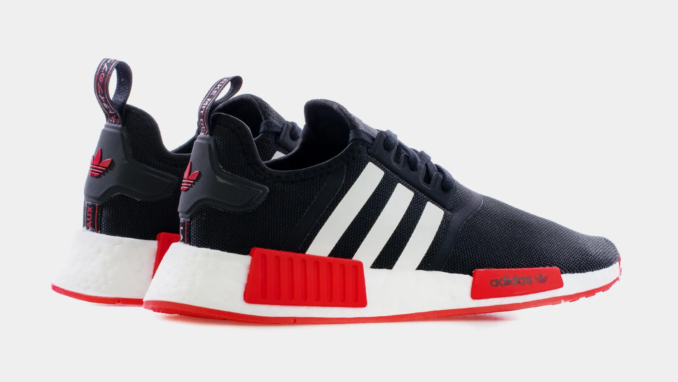 NMD_R1 Mens Running Shoes (Black/Red)