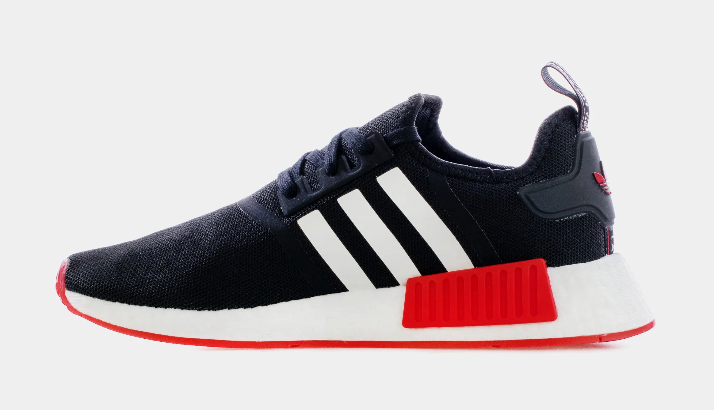 NMD_R1 Mens Running Shoes (Black/Red)