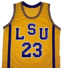 Pete Maravich LSU Tigers College Basketball Throwback Jersey