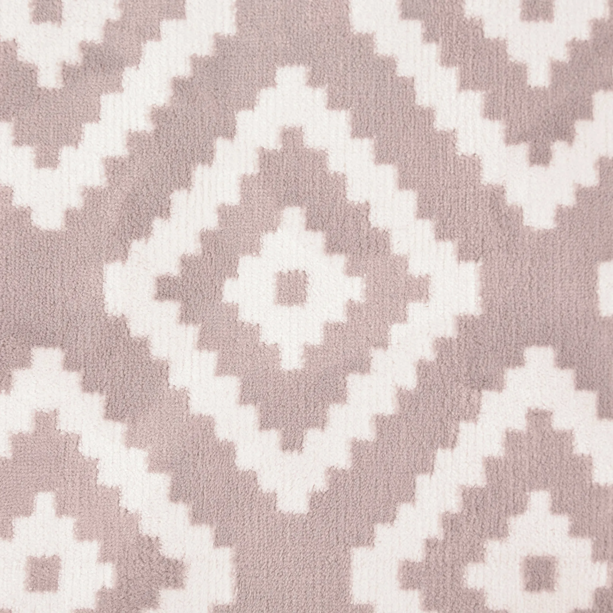 Pink Modern Tiles Motif Rug - Plus