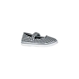 Plaid Ballerinas - Black & White