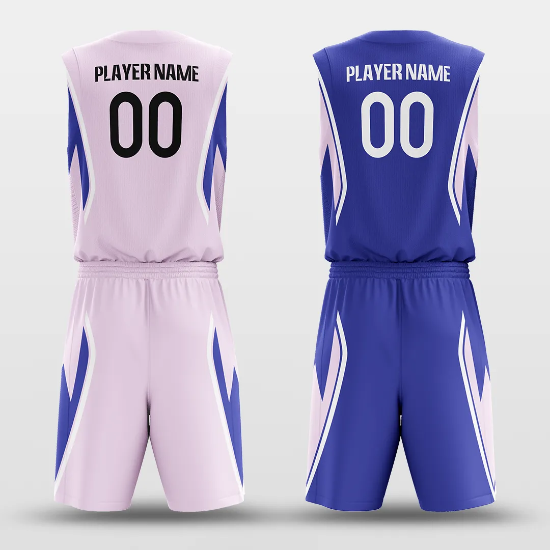 Plume - Customized Reversible Sublimated Basketball Set