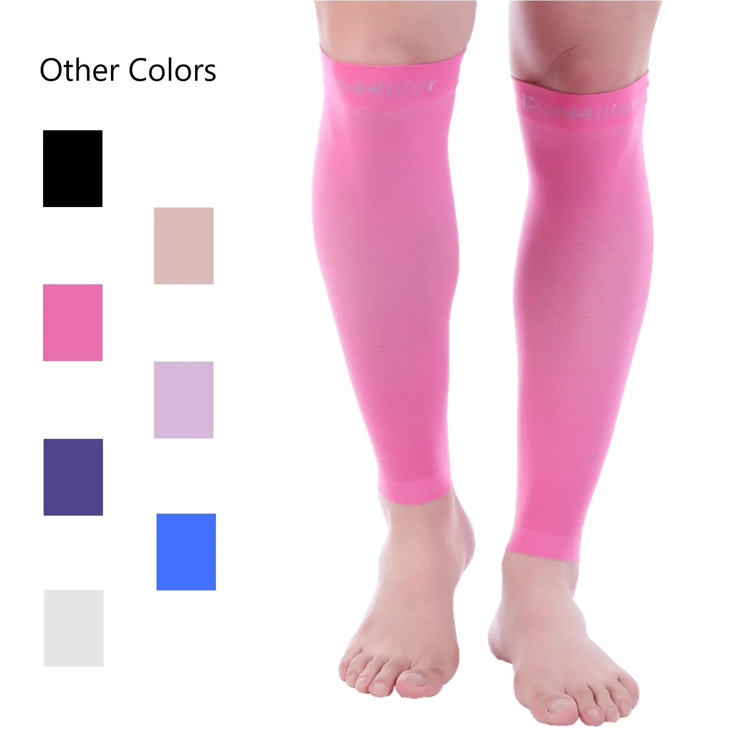 Premium Calf Compression Sleeve 30-40 mmHg