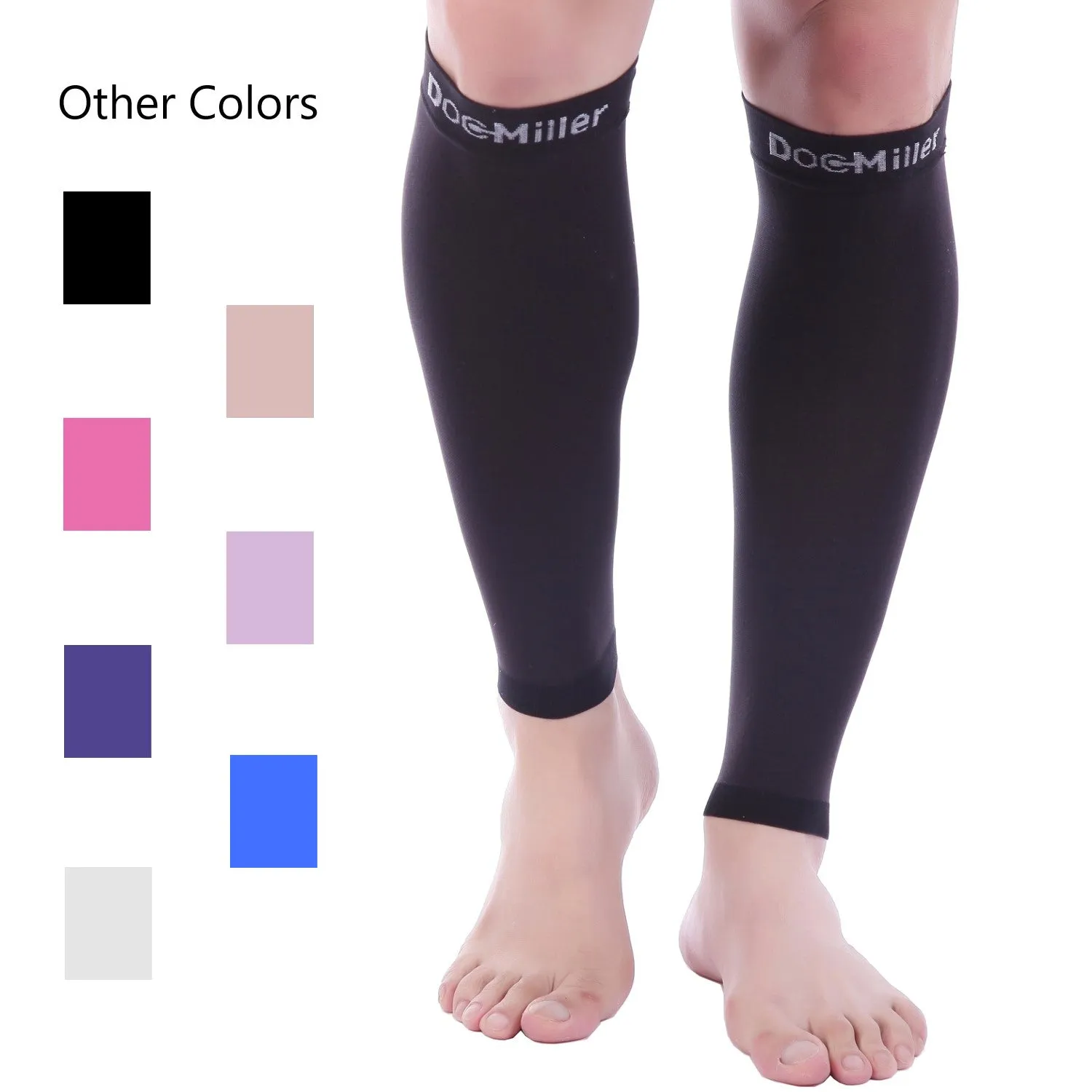 Premium Calf Compression Sleeve 30-40 mmHg