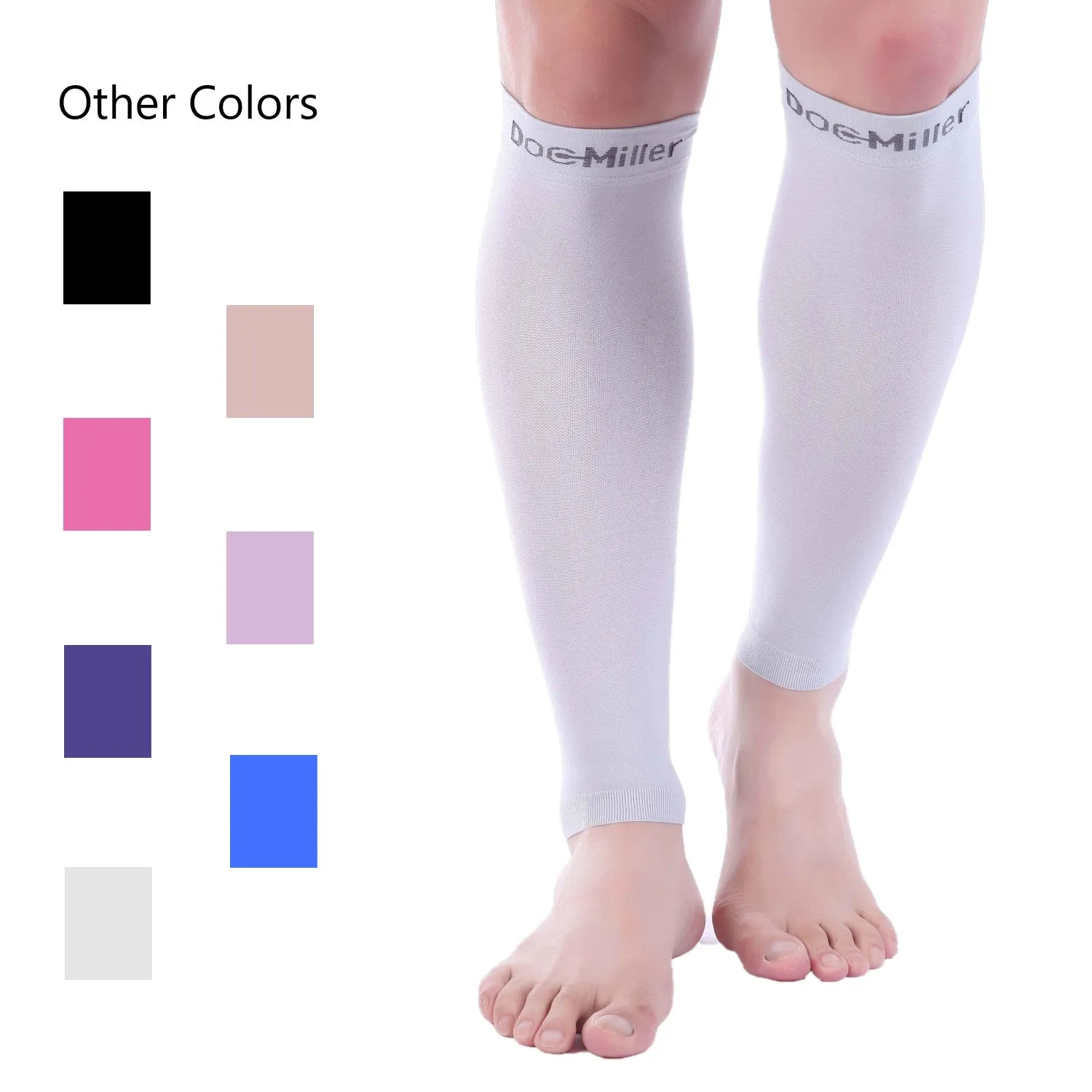 Premium Calf Compression Sleeve 30-40 mmHg