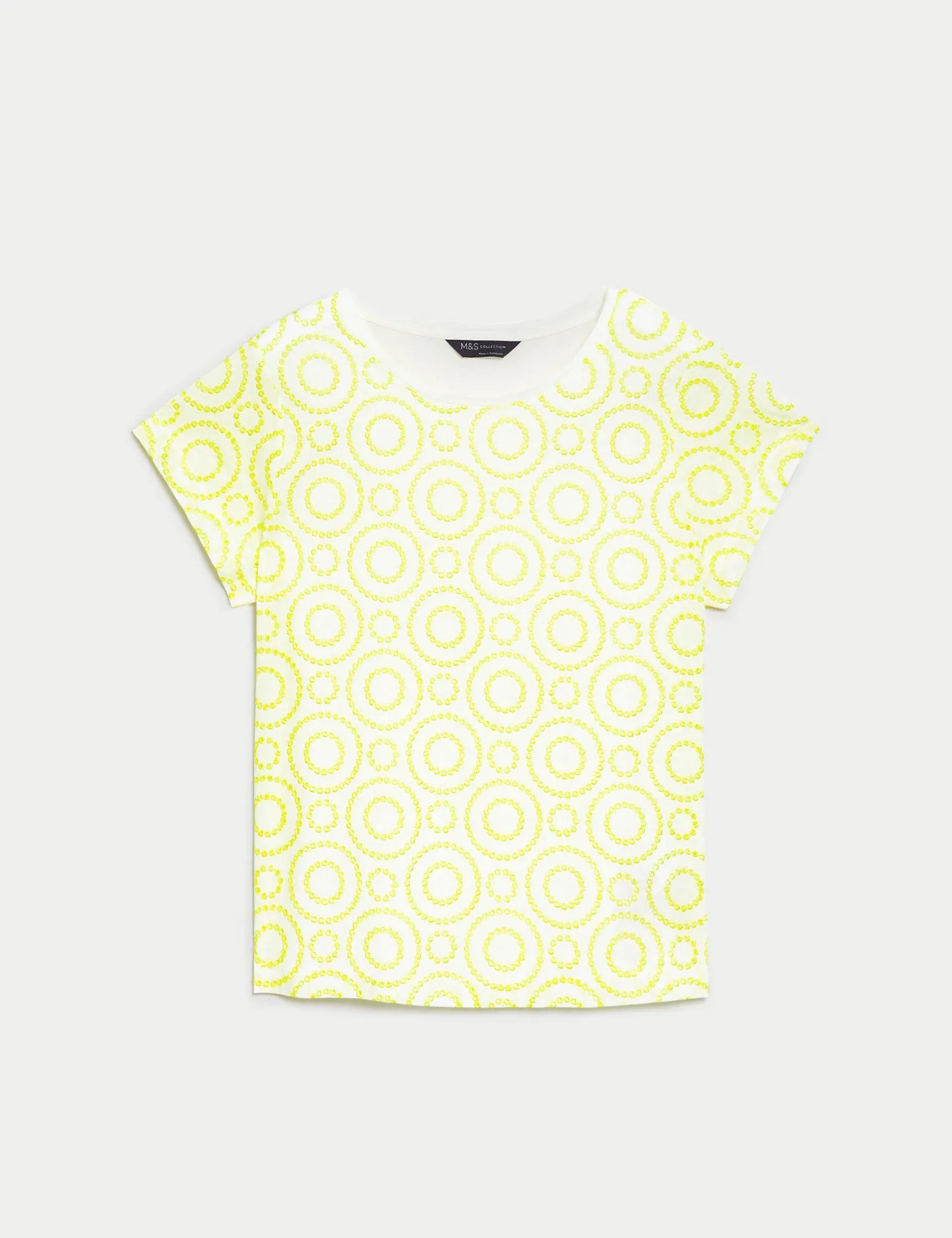 Printed Jersey Top